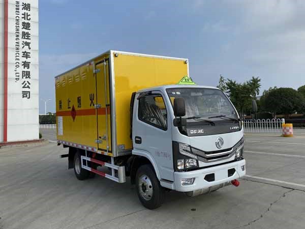 CSC5075XRQ6型易燃气体厢式运输车