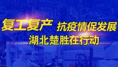 严防疫情、有序复工 湖北楚胜成为随州首批复产企业之一